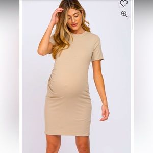 🤰🏼 Pink blush maternity body on dress-EUC!